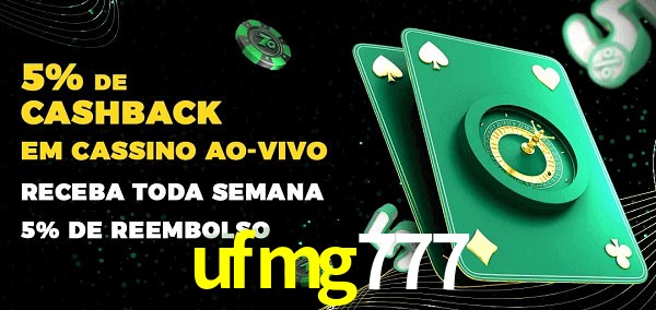Promoções do cassino ao Vivo ufmg777